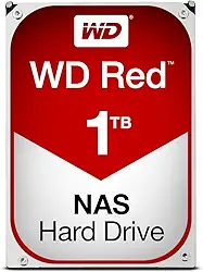 HDD WD RED 1 TB NAS PARA SERVIDOR 24X7 - WD10EFRX