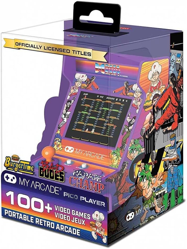 Amazon.co.jp: My Arcade Data East Hits Picoプレーヤー:108ゲーム、2