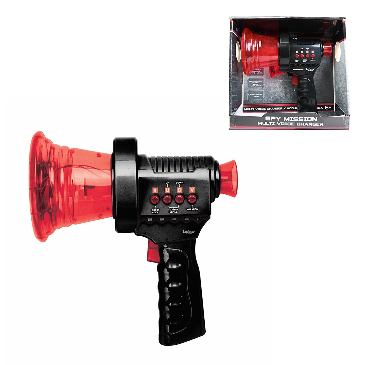 LEXIBOOK, Spy Mission Voice Changer, RP10LXB