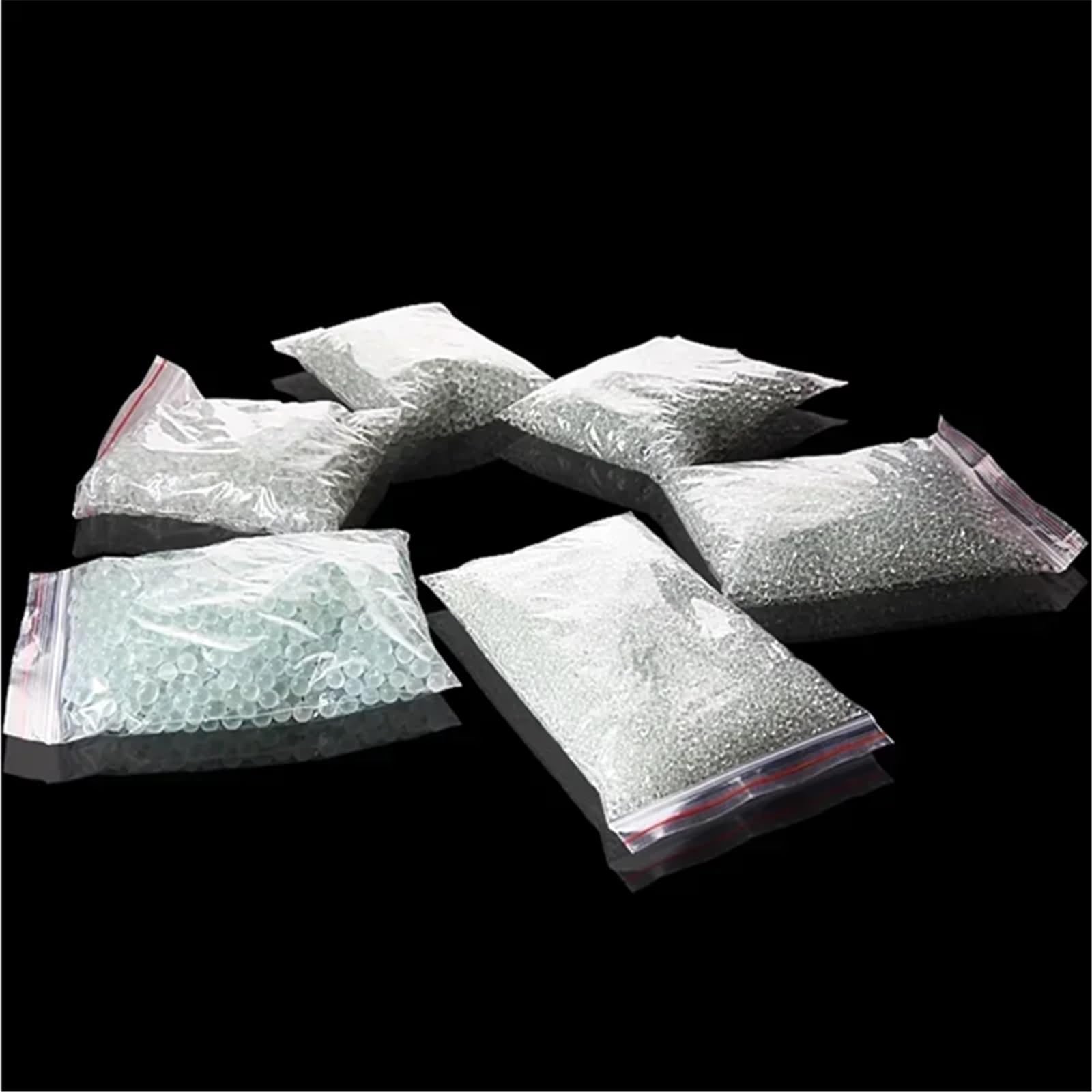 équipement de laboratoire Perles décoratives en verre de haute précision Glass Hoodle for laboratoire, 3/4/5/6/7 mm, for glissières mécaniques, 1000 pièces/sachet(6mm)