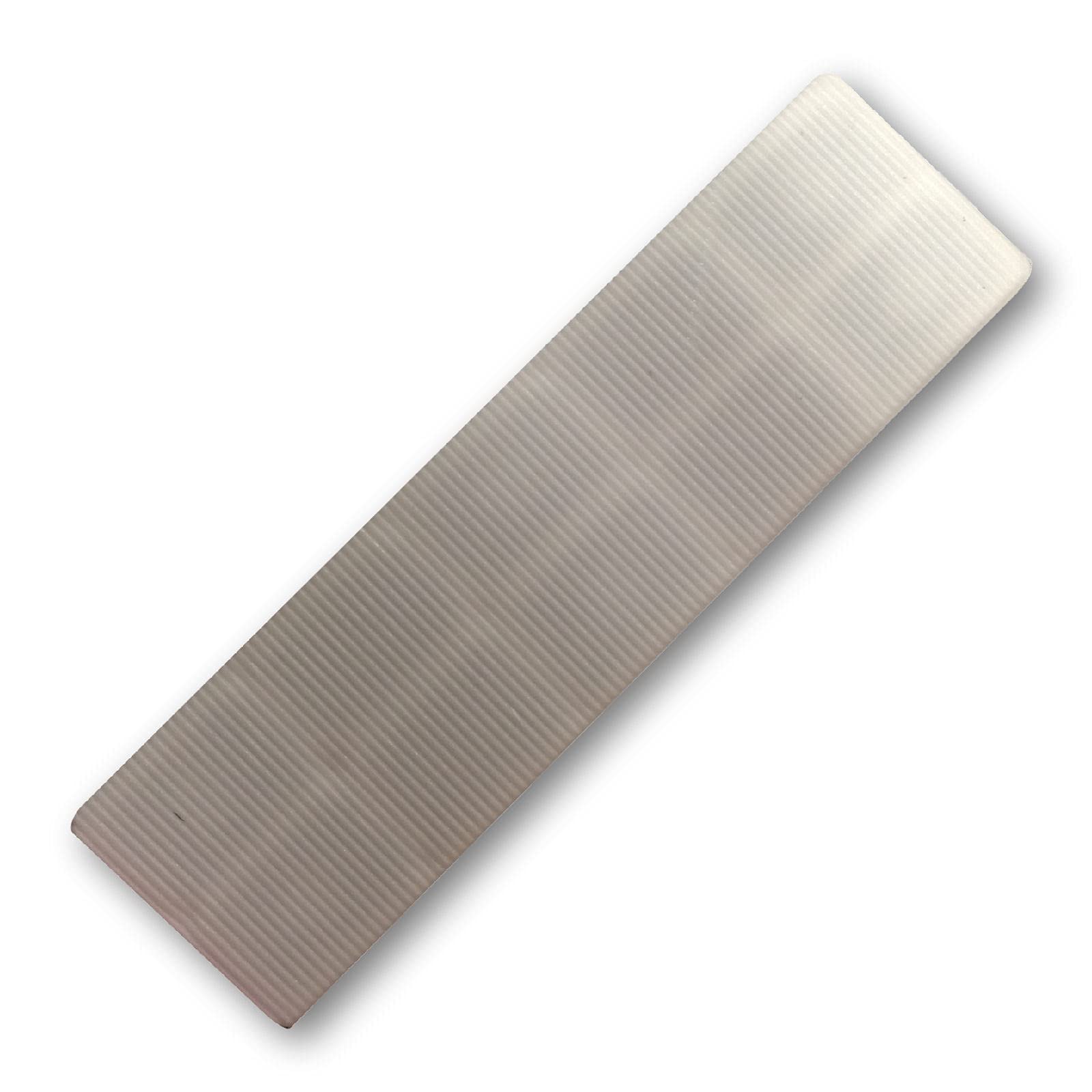 Window Glazing Glass Flat Plastic Packers 100mm x 28mm Several Sizes Available (1000, 3mm)