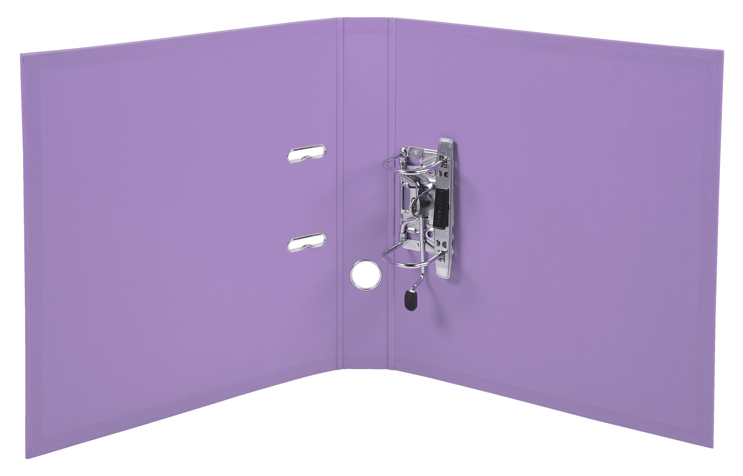 Exacompta 53507E 10er Pack Premium PVC-Ordner Prem´Touch Pastell. 5 cm schmal DIN A4 Ringordner Aktenordner Briefordner Büroordner Plastikordner Schlitzordner Pastellflieder