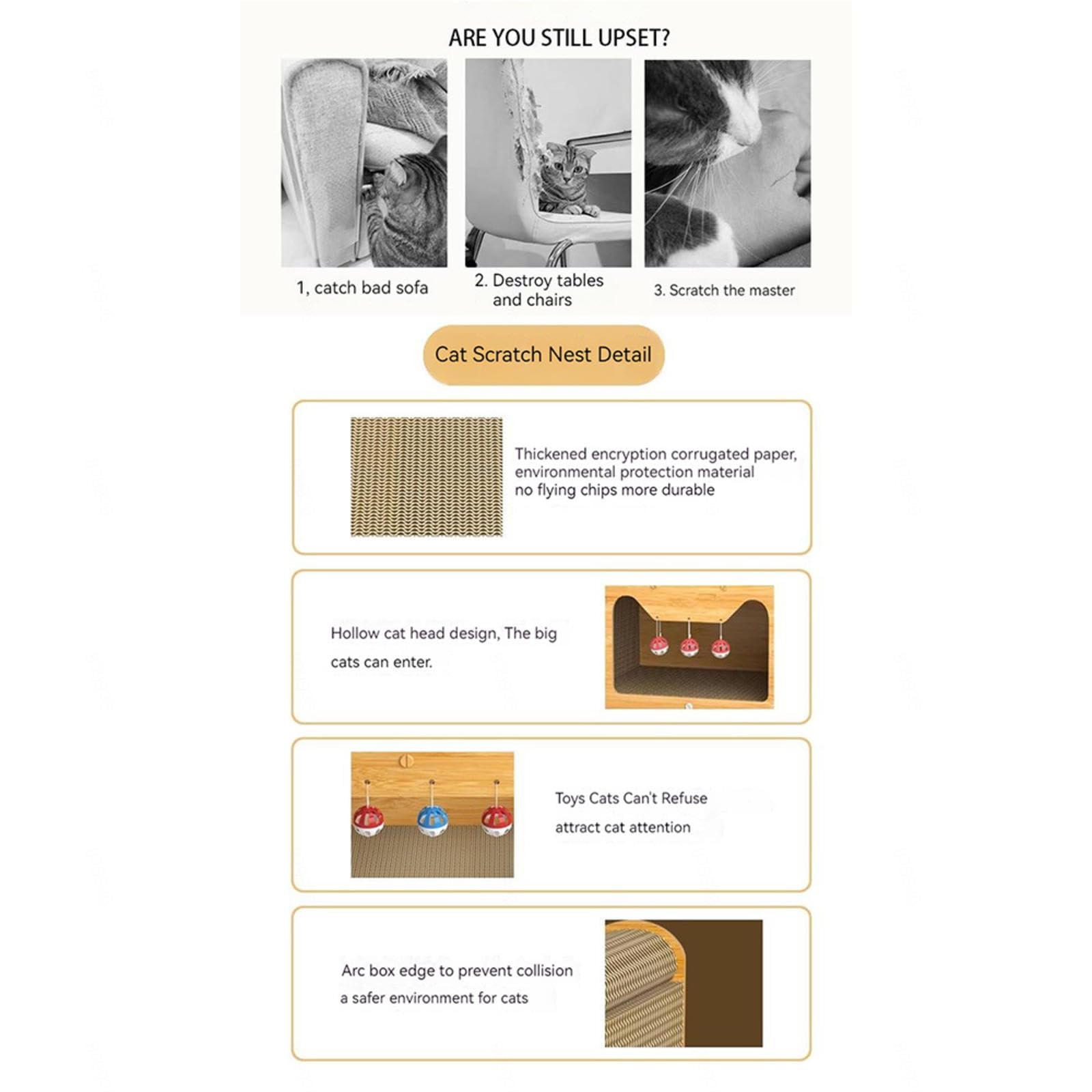 Design-Kratzbäume Und Möbel Für Katzen: Design-K Produktbild-Vorschau 7