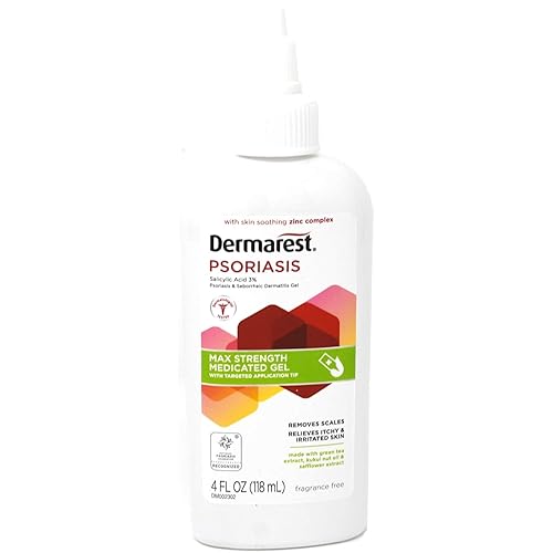Miniatura 6 de Dermarest Gel de tratamiento medicamentado para la psoriasis sin fragancia 4 onzas paquete de 1