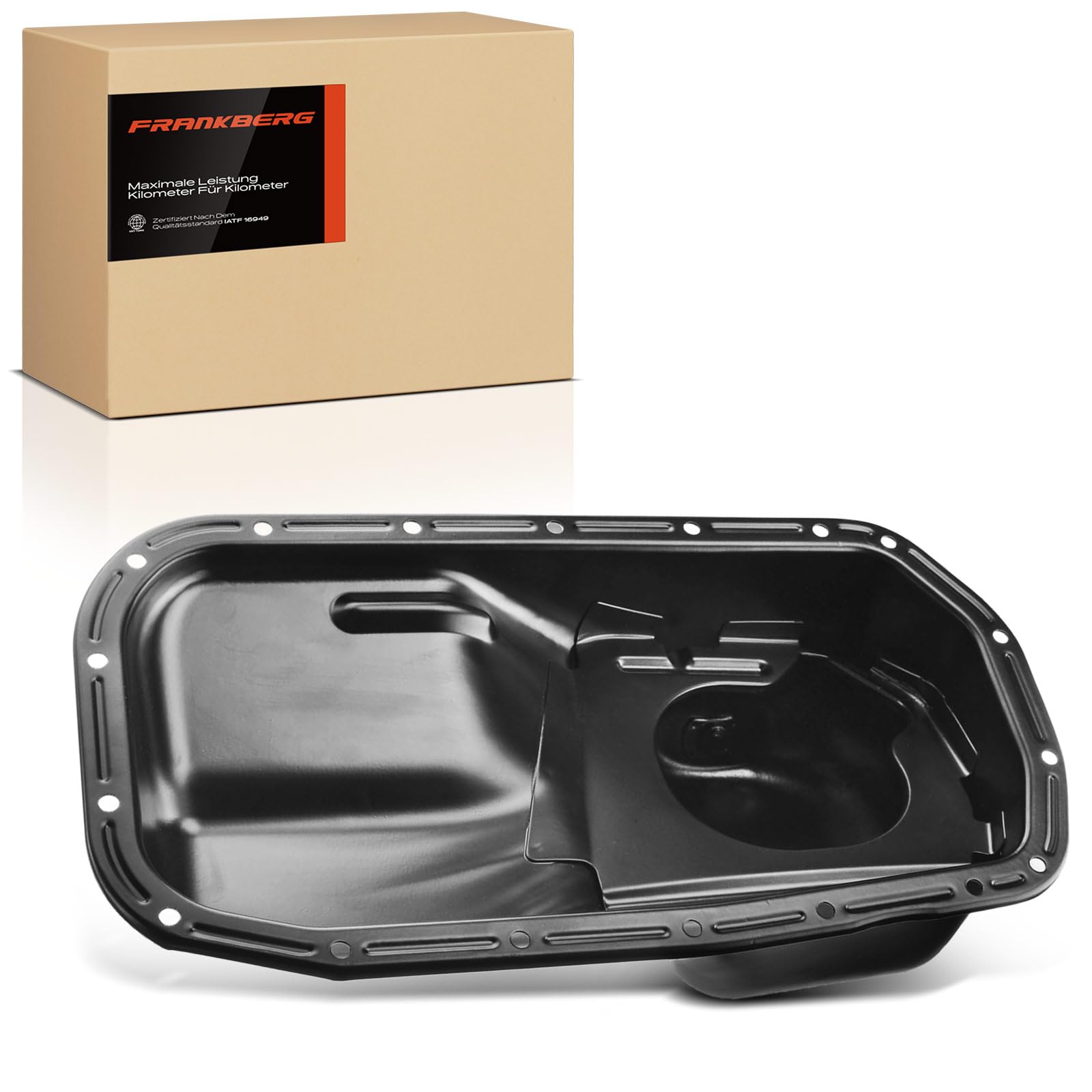 Frankberg Coppa dell'olio coppa dell'olio motore coppa della benzina | Compatibile con: Lancer IV Hatchback C6A C7A, Lancer V CBA CDA CEA, Lancer IV C6A C7A, Colt IV CAA