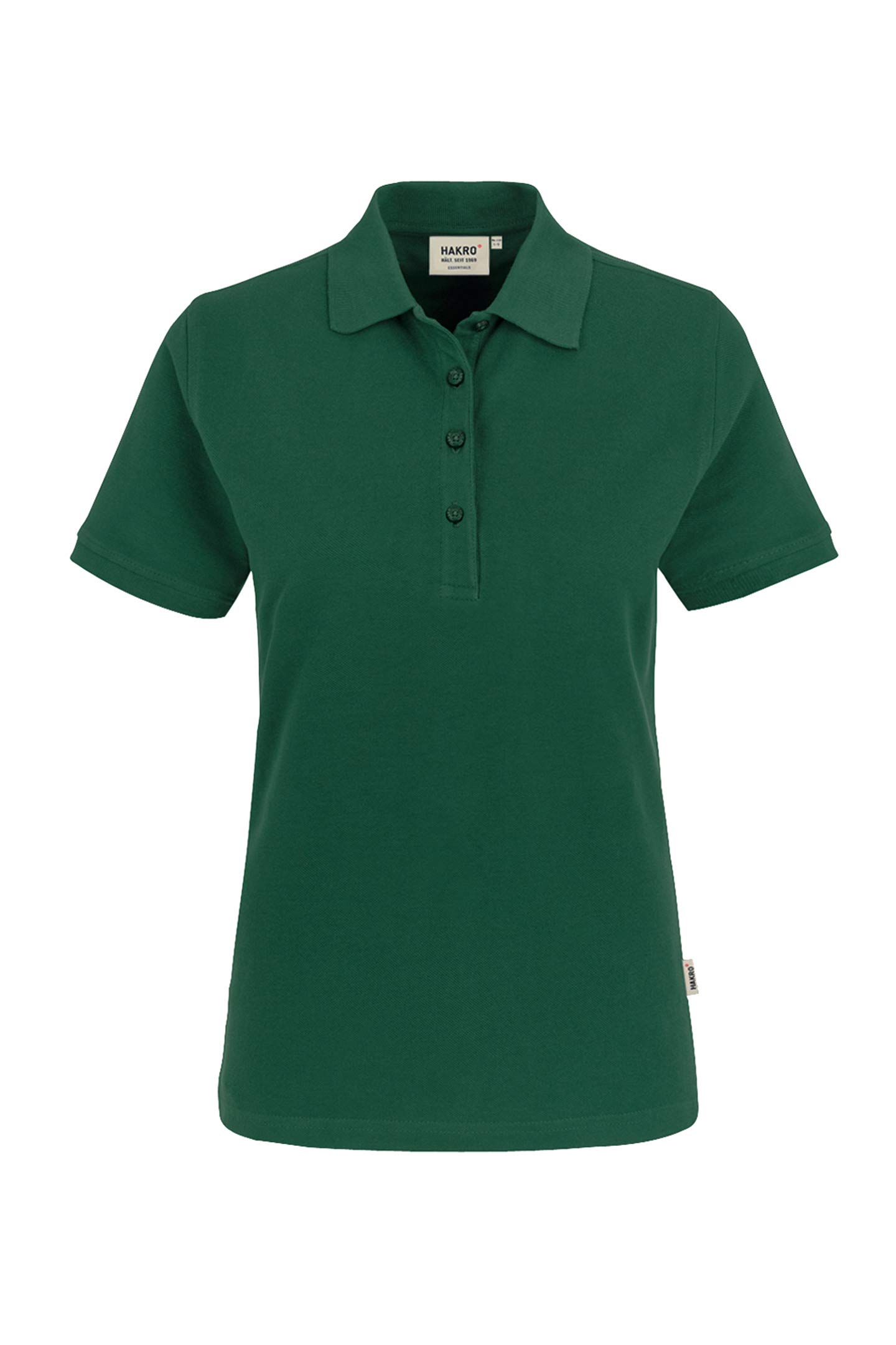 HAKRO Damen Polo-Shirt "Classic" - 110 - tanne - Größe: XL