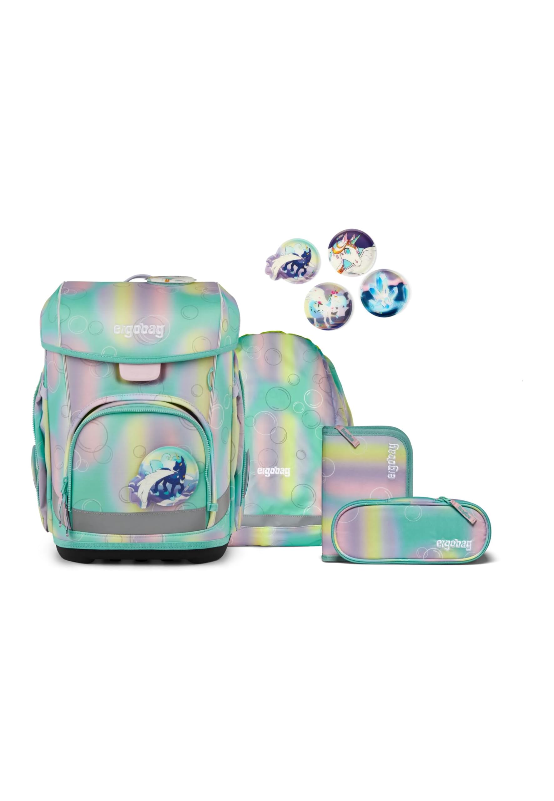 Ergobag Cubo Light Schulranzen + Set 5tlg