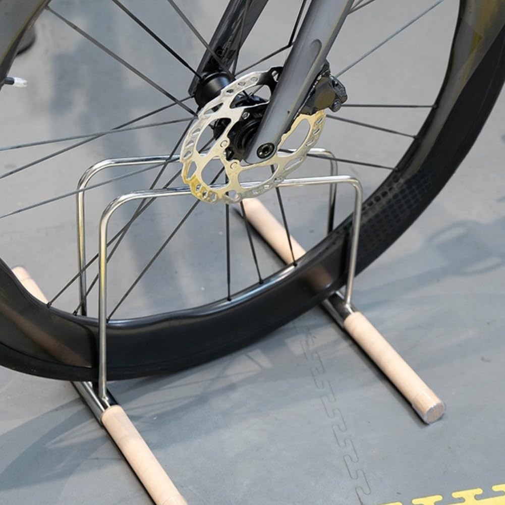 para soporte Bici para acero Inoxidable 32cm Antideslizante