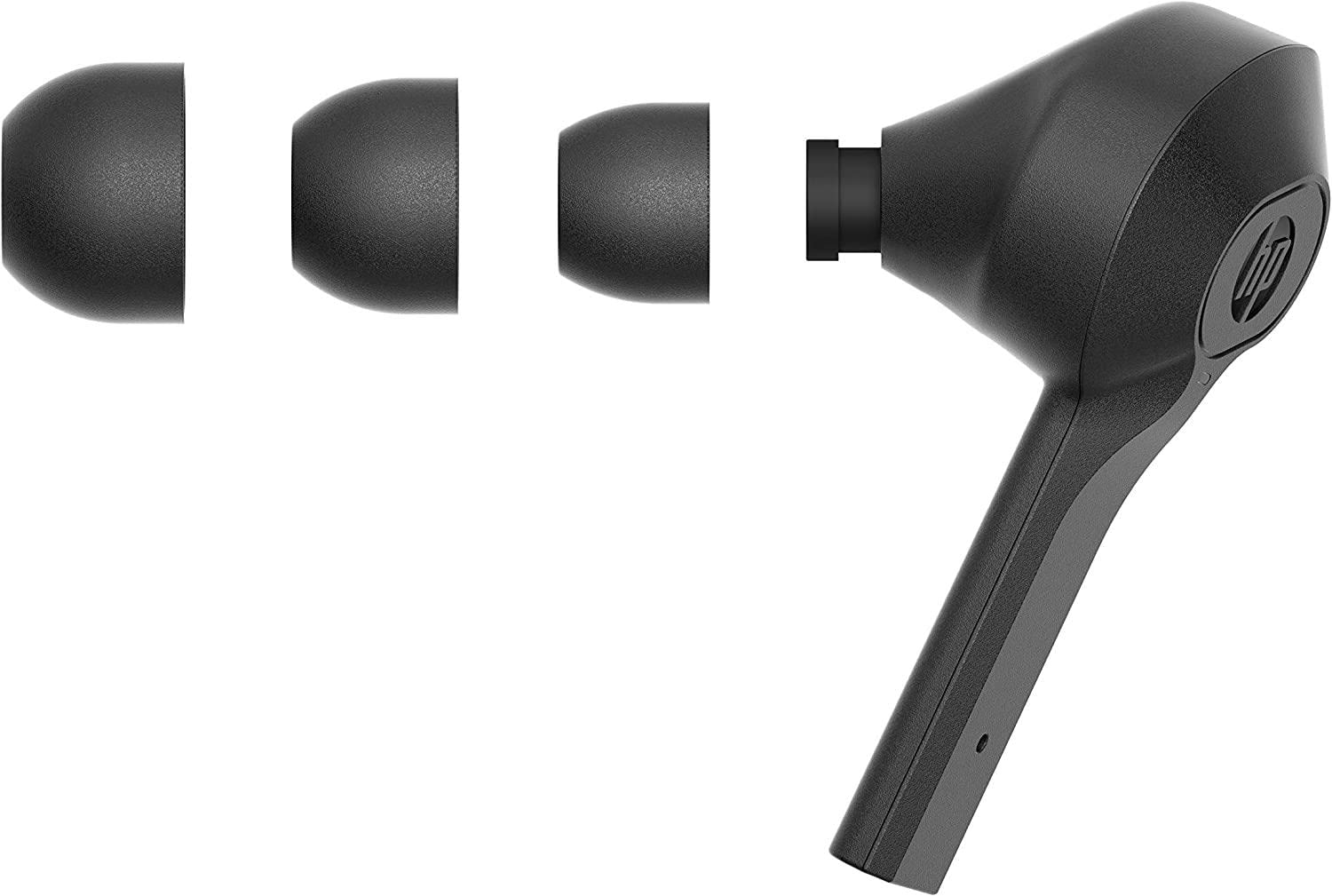 HP Earbuds G2 Auricolari Wireless, Tecnologia Riduzione Rumore DSP, Connessione Bluetooth 5, Custodia Portatile per Ricaricare, Resistente agli Schizzi, Autonomia 4 ore, Nero