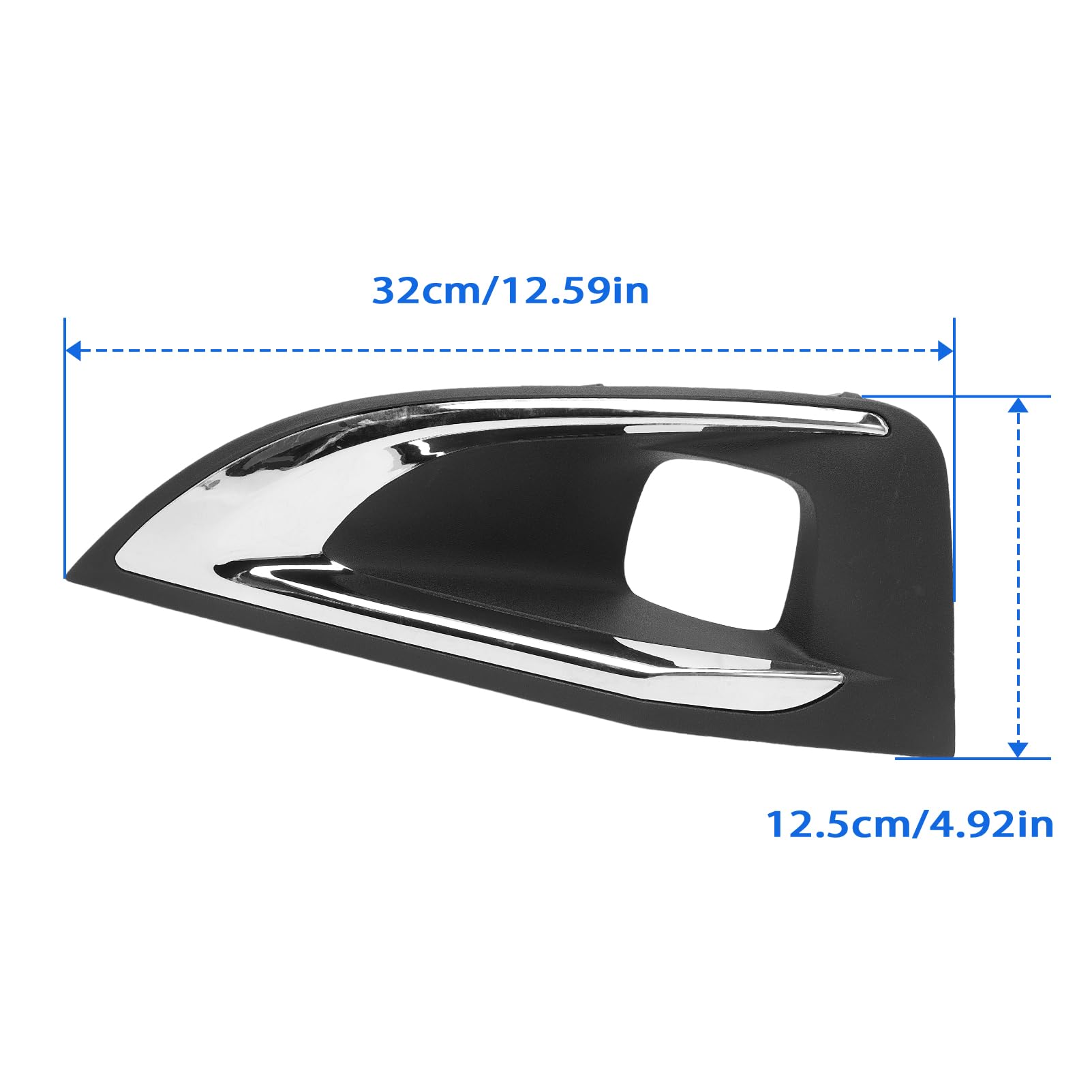Izquierda cubierta del faro antiniebla for 3008 P84 2016-2019 Delantero Izquierdo Trim Marco 9817136677 1806095X