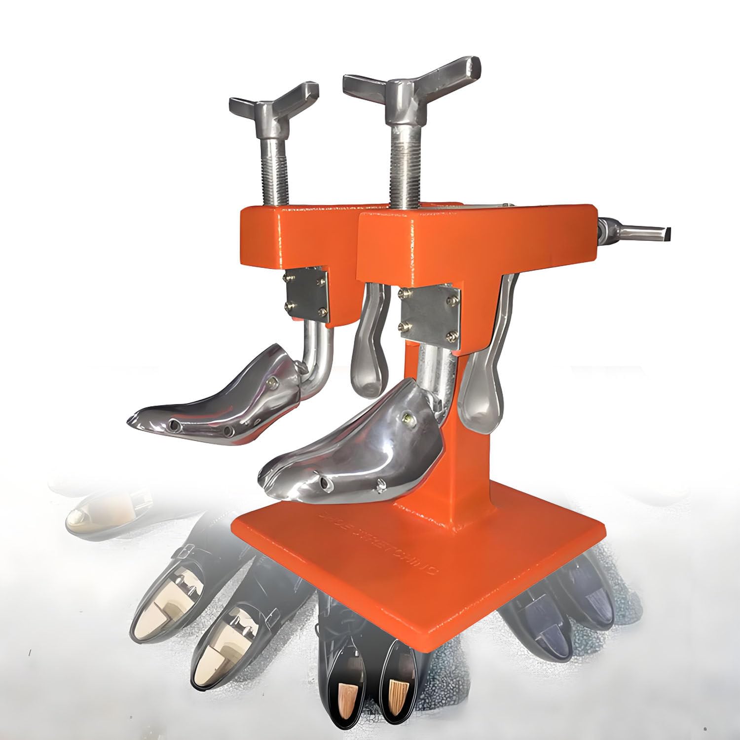 AiODiO Professional Shoe Stretcher Machine with Scale,Shoe Stretcher Machine，Adjustable Length/Width, for Repair and Cobbler Use, Durable and Easy to -Operate 2Heads