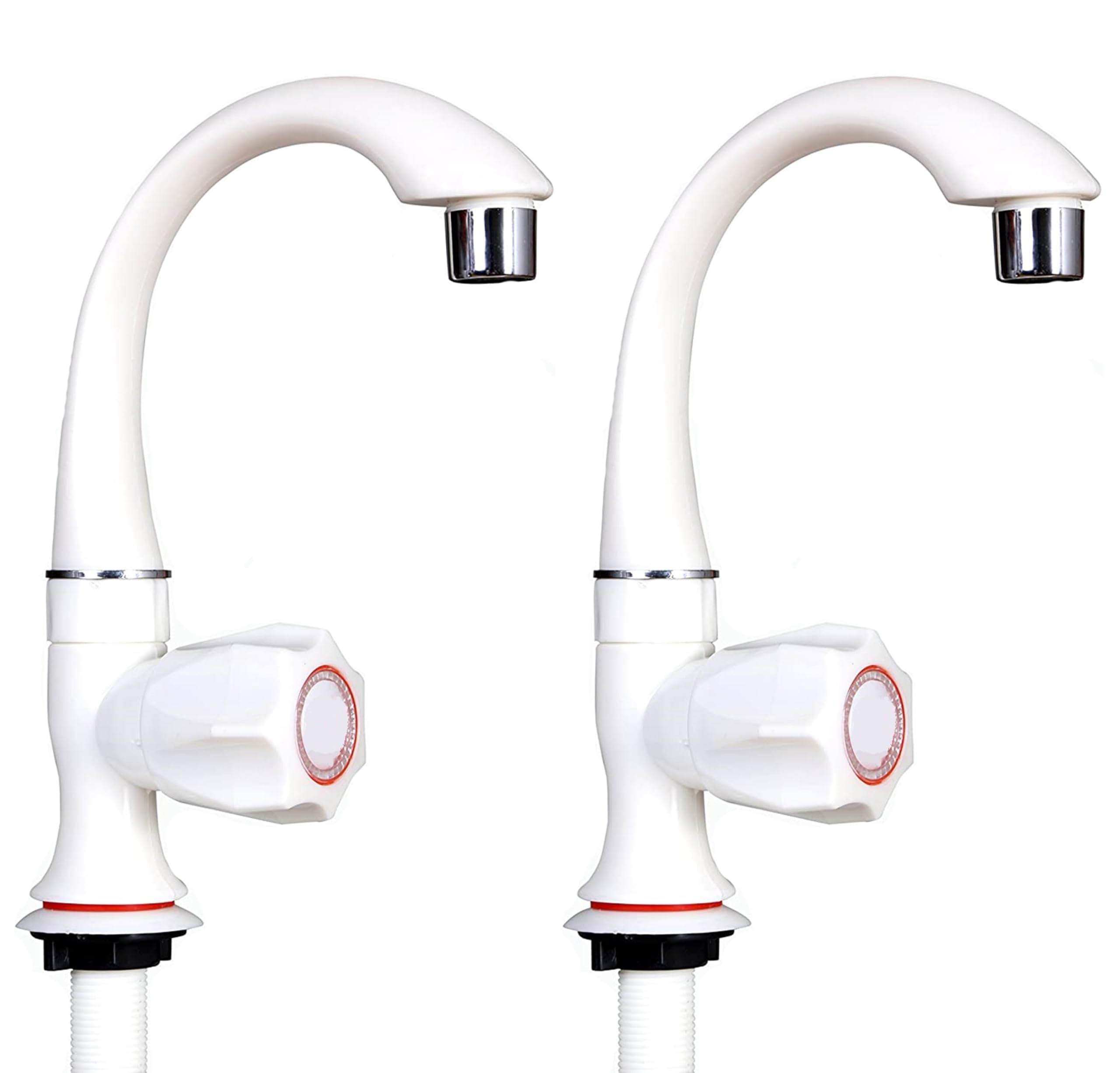 Supreme Bazaar Table Deck Mount Sink Swan Neck Tap for Wash Basin, Neck Tap with Foam Flow Kitchen White - Pack of 2 (B0CL7KNMFY) Amazon Price History, Amazon Price Tracker