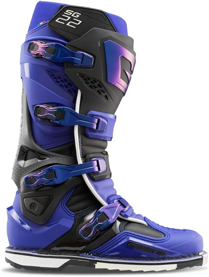 Amazon.com: Gaerne SG 22 Future Dusk Motocross Boots, Blue, 10 Men