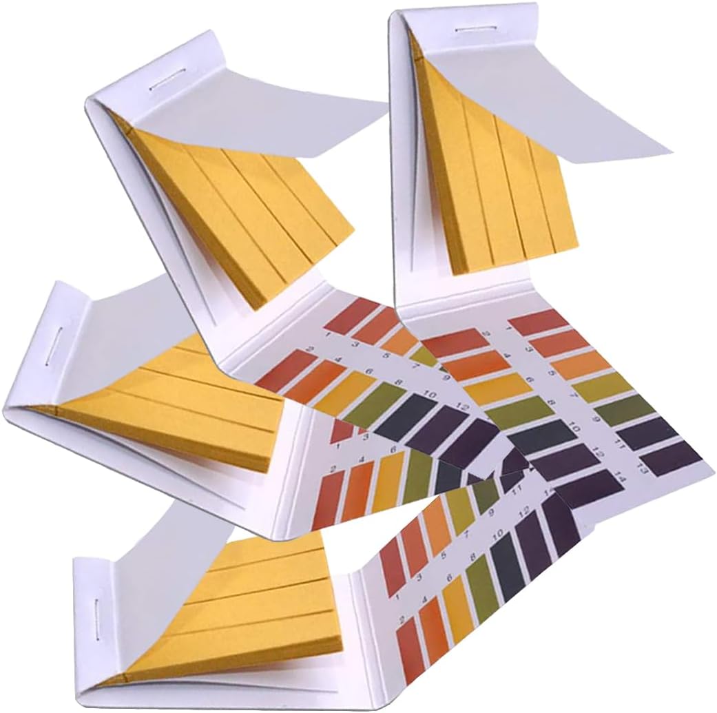 MRTURK REVHQ Litmus PH Test Strips 320 Strips, Professional Universal pH.1-14 Test Paper, for Teaching, Student, Chemistry Experiment, Saliva Urine Water Soil & Diet pH Monitoring
