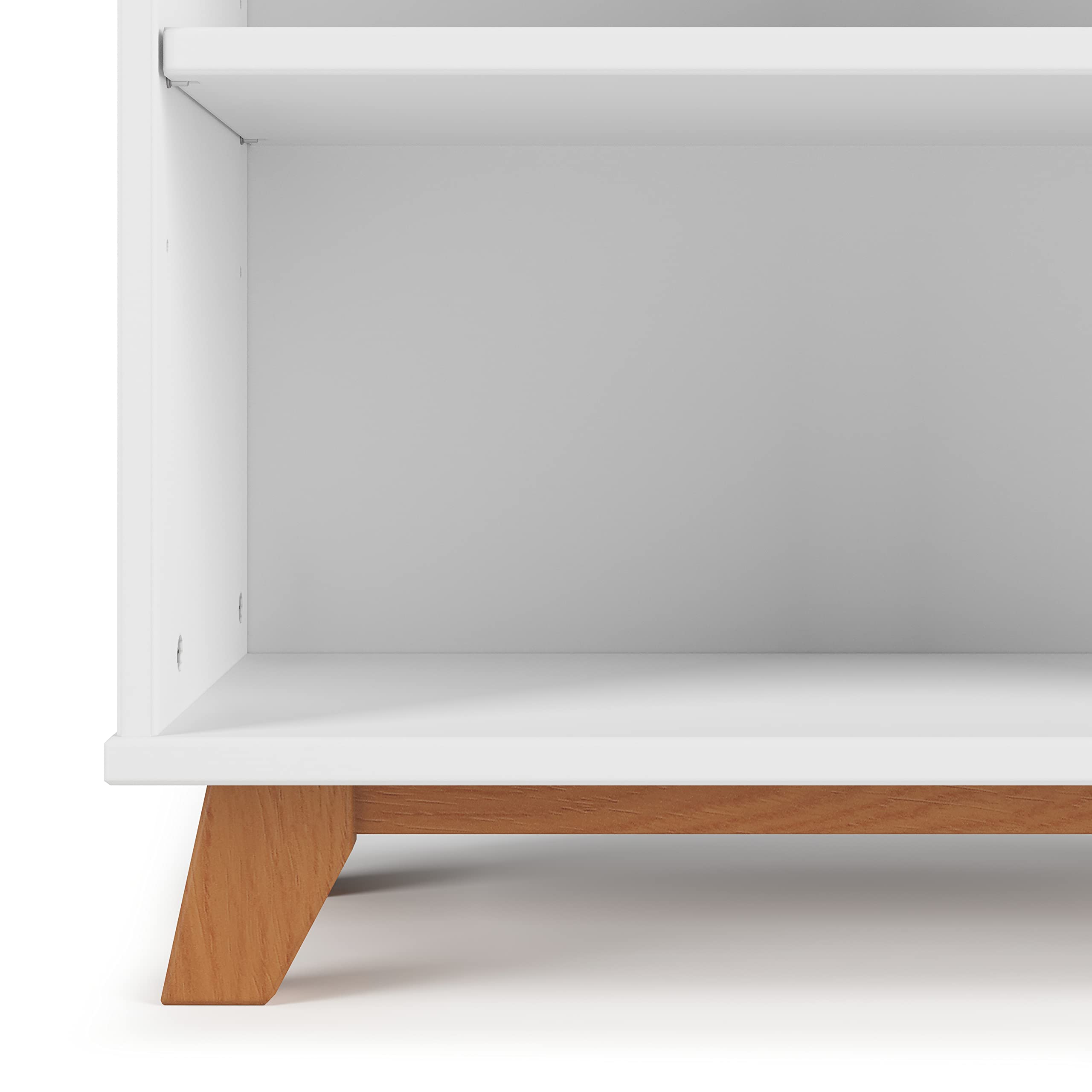 Child Craft SOHO 50” 4 Shelf Bookcase for Nursery or Bedroom, Plenty of