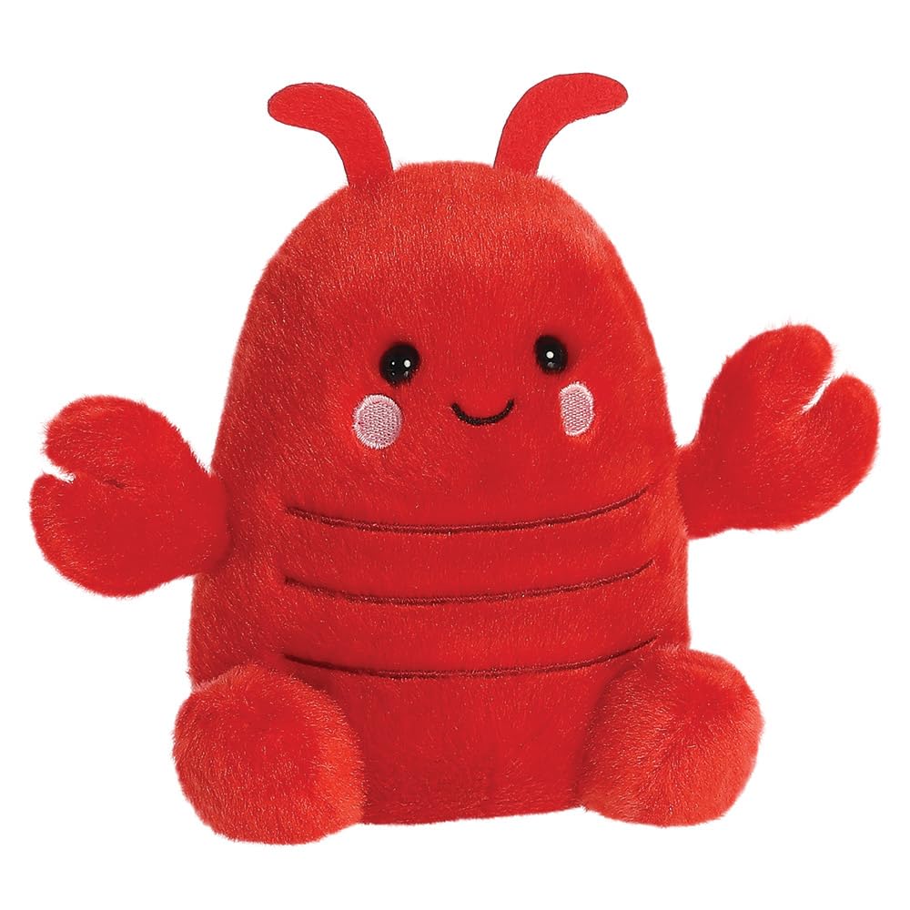 Peluche Homard Crabe Rouge à Dix Pattes 20 Cm - Onwomania