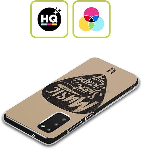 Miniatura 2 de Head Case Designs Guitar Pick Power of Music Gel Case [Military Grade Protection] Compatible with Samsung Galaxy A16 5G and Compatible with MagSafe