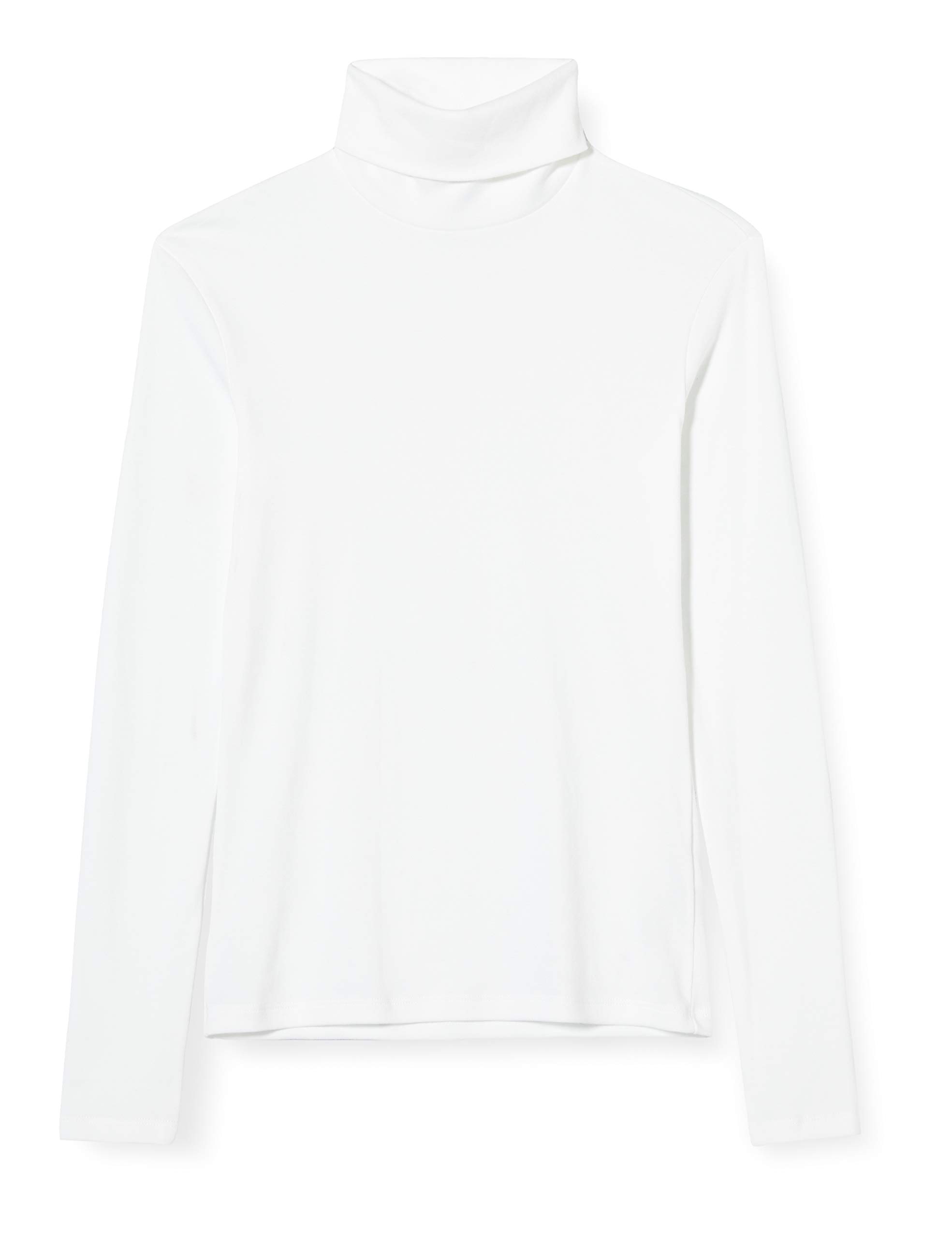 Petit Bateau 1 Pack Long Sleeves Turtleneck White Color Style 56082-02 Size XXS-L (Size Large Style 56082-02 Womens)