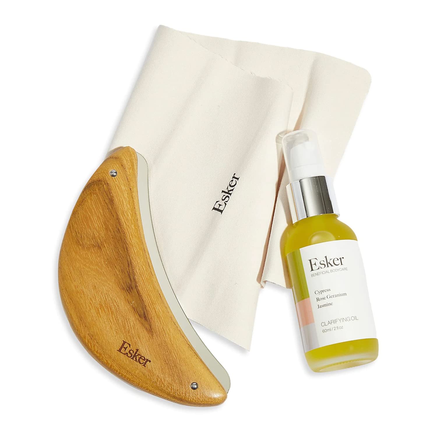 Esker - Limited Edition Body Plane Set With Luxury Clarifying Oil | Vegan, Cruelty-Free, Clean Beauty (3 Piece Gift Set) 3 Esker - Limited Edition Body Plane Set With Luxury Clarifying Oil | Vegan, Cruelty-Free, Clean Beauty (3 Piece Gift Set)