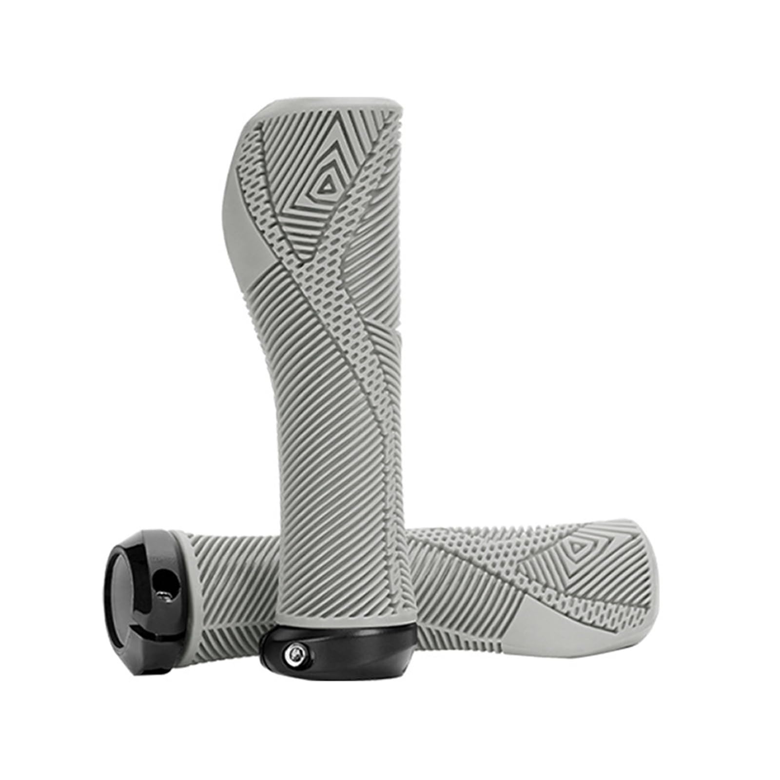 Tsophreniq 1pair Antiskid Bicycles Handlebars Grip Ergonomic Bike Handlebars Covers for Various Bike Models Shocked Absorbing Handle Grips
