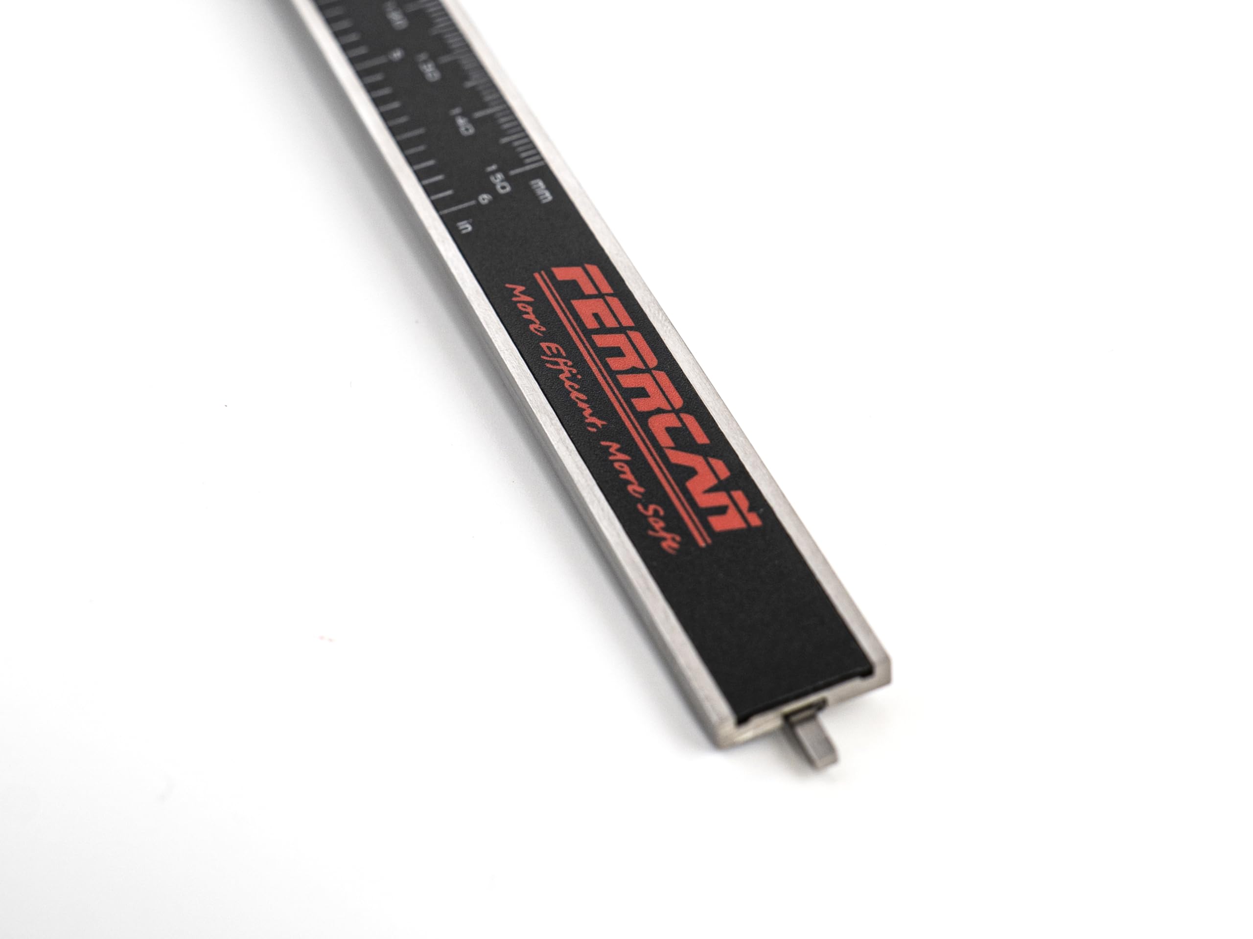 Calibro digitale Ferrcan, piede di re in acciaio inossidabile laminato 4Cr14 da 150 mm/6 pollici precisione 0,005 mm (batteria a bottone 3 V No inclusa)