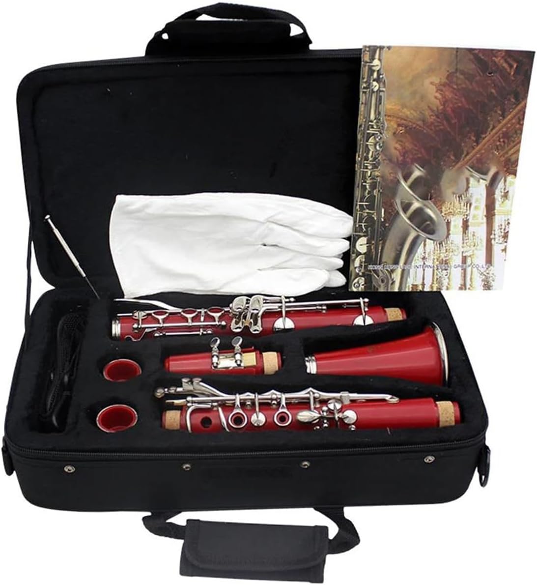 17 Keys Clarinet Professional B Flat Clarinet for Beginner Professional Clarinet
