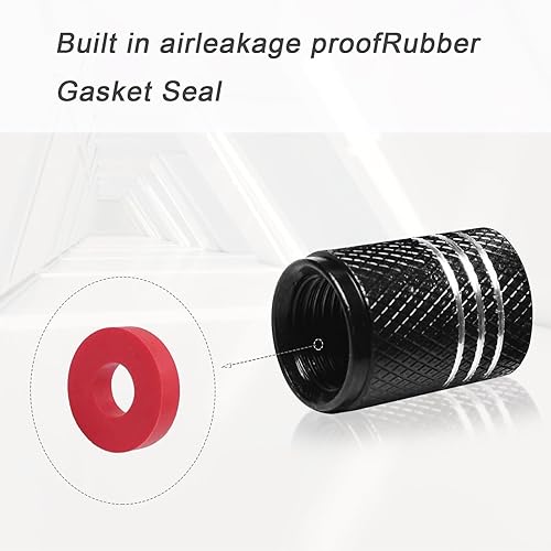 Miniatura 2 de Tapones de vástago de válvula de neumático de automóvil para Mazda CX-5 CX-7 CX-8 M6 MX5 RX7 RX8 A8 CX9 MX6 R3 M2 M3 M5Z Series todos los modelos,