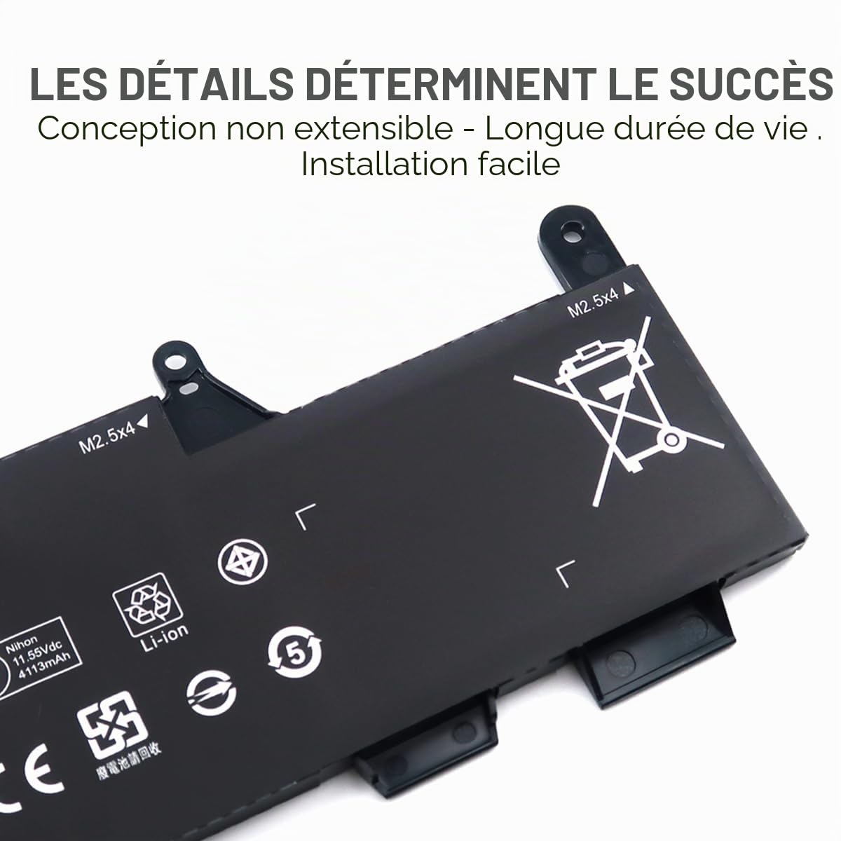 SS03XL Batterie pour HP EliteBook 830 840 G5 G6 Série, HP EliteBook 735 745 735 745 G5 G6 Série 933321-855 933321-852 932823-171 932823-271 932823-421