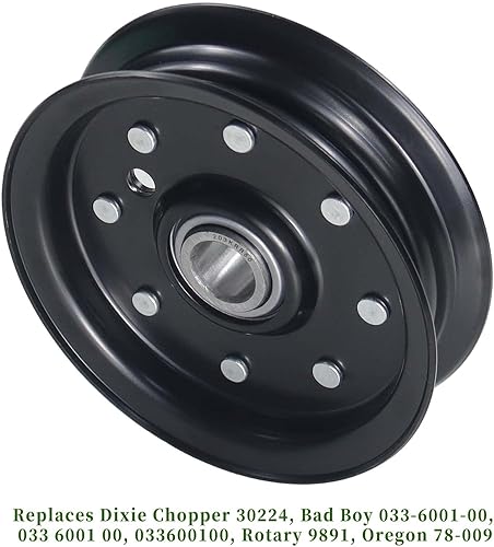 Miniatura 3 de 033-6001-00 Polea tensora sustituye a Bad Boy 033-6001-00, Dixie Chopper 30224 para Dixie Chopper 42", 50", 60" y 72" Decks
