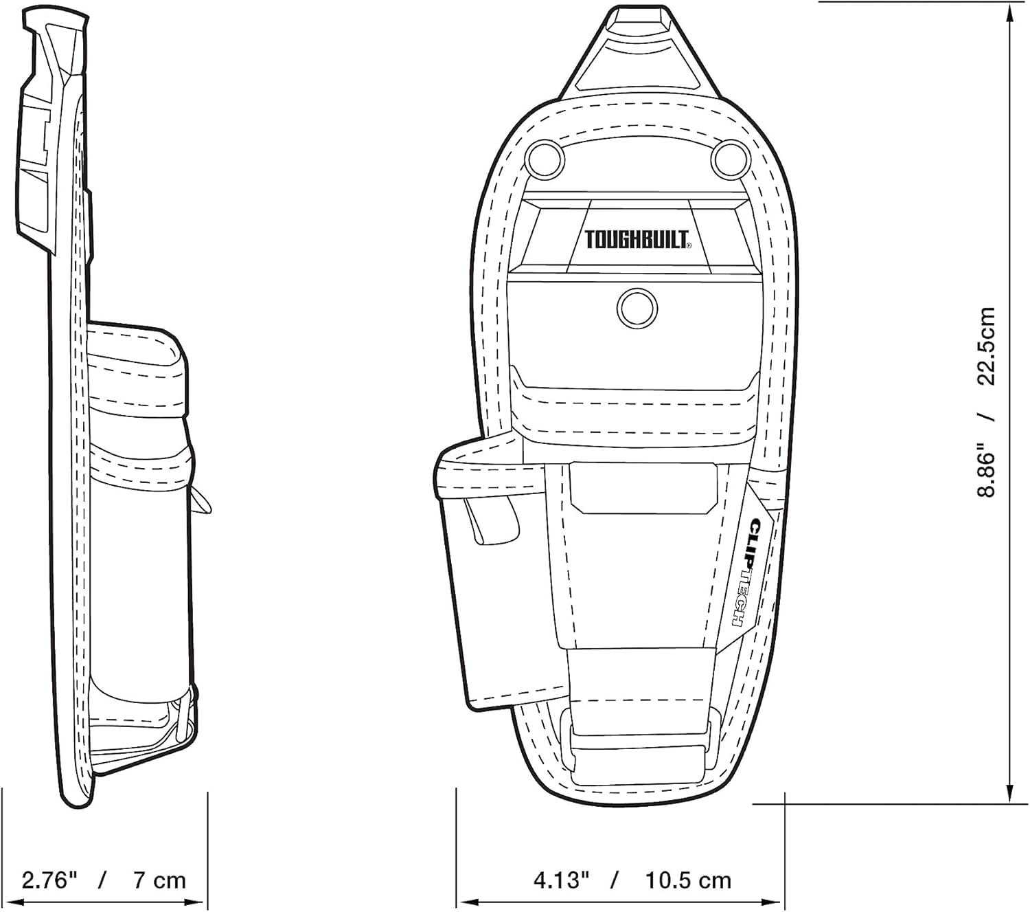 ToughBuilt Bolsa para alicates (pequeña)