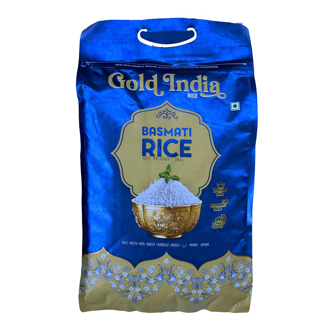 Gold India Basmati Rice, 5 kg