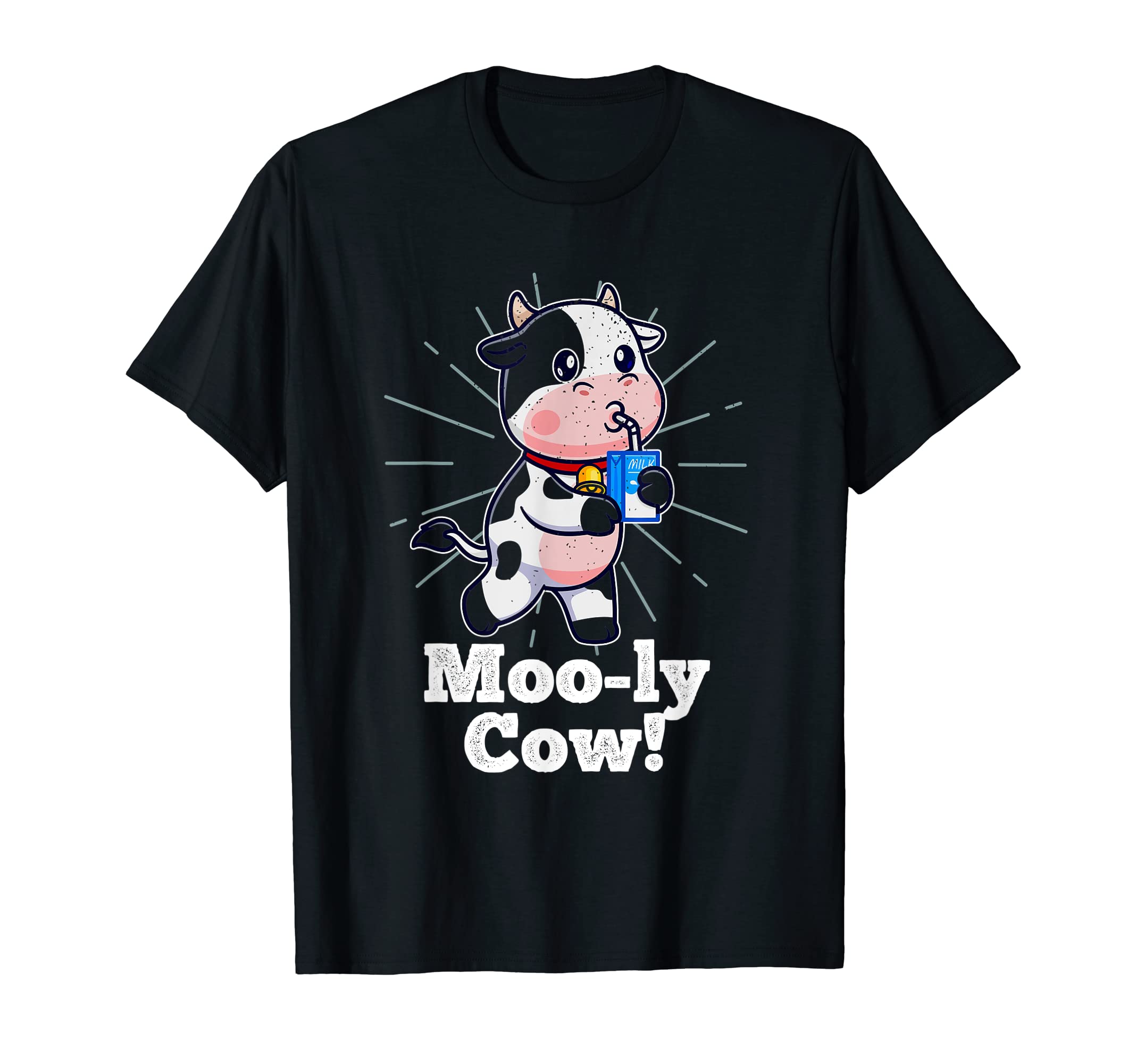 Cows Are My Spirit Animal ApparelCows Milk Meme Funny Moo-ly Cow Pun Inappropriate Cow Lover T-Shirt