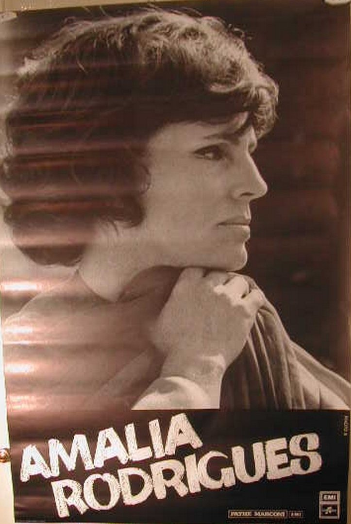 Affiche Rodrigues Amalia 80x120cm impression haute définition sur papier