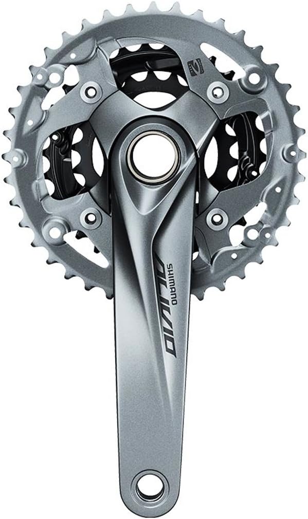 SHIMANO Alivio 9-Speed 2-PCS Mountain Bicycle Crank Set - FC-M4050