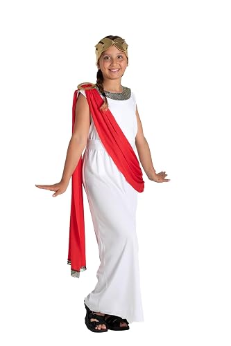 Puella Romana Antigua disfraz niña (Talla 5-7 años)