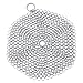 Pulitore in acciaio inox Scrubber Pulizia Rete Chainmail Ghisa Scrubber Utensili da cucina Utensili da cucina Pentole Padelle Stoviglie Armadio(Quadrato)