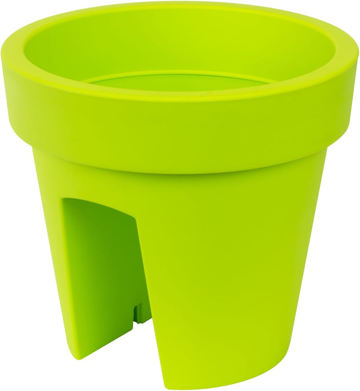 Prosper Plast Lofly Flowerpot, 13.4 x 12 cm, Mustard, 13.4x13.4x12 cm