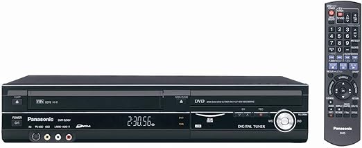Panasonic DMR-EZ48VP-K 1080p Upconverting VHS DVD Recorder with Built In Tuner (Discontinued in 2012) (Renewed)