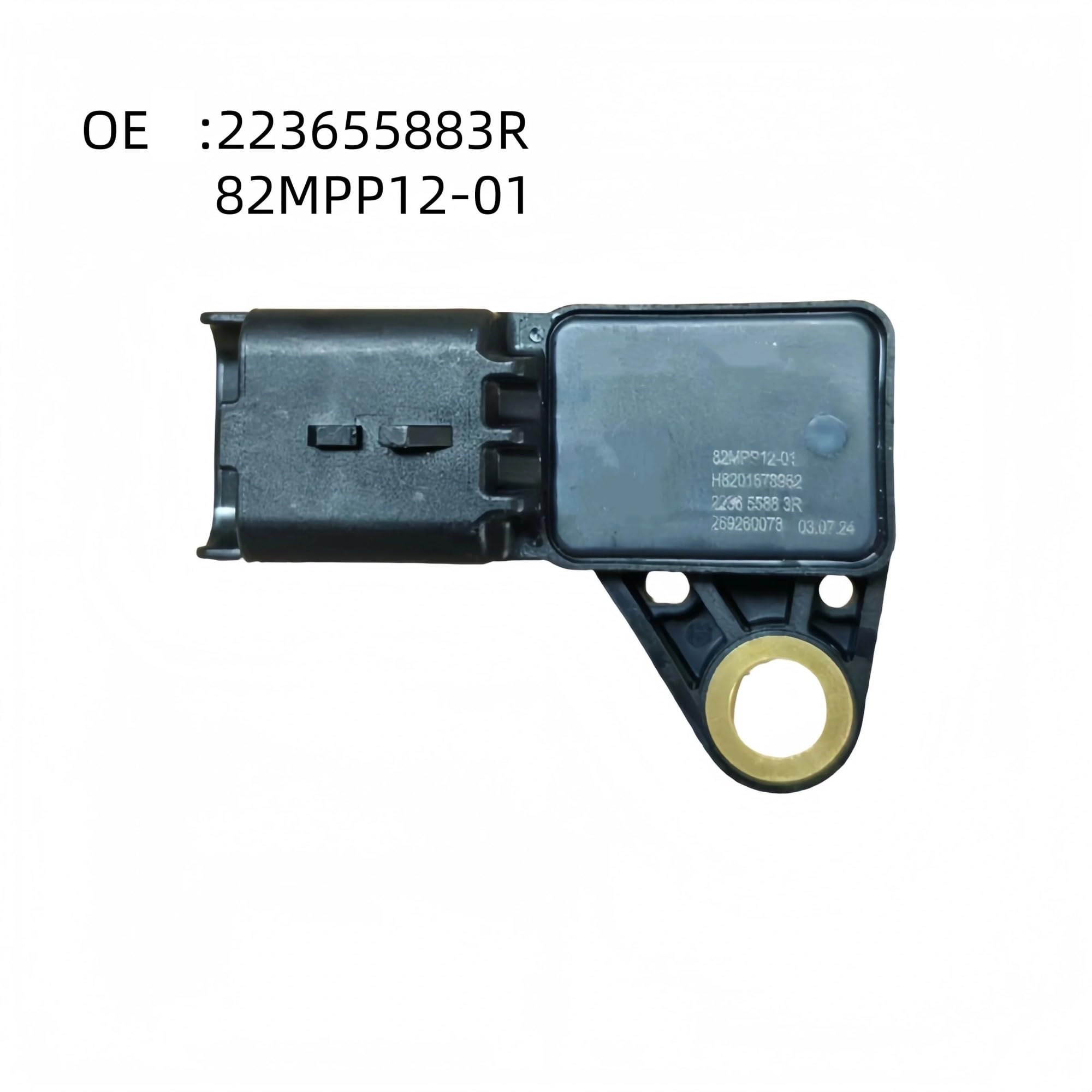 Sensor de Temperatura del refrigerante 223655883R Sensor de presión diferencial de Escape DPF para Renault para CAPTUR para KADJAR para Piezas de Megane