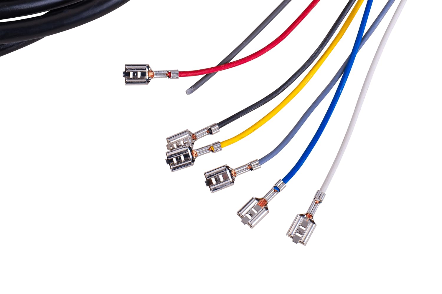 MANTES Anhängerkabelbaum 8 m 13 polig universal 12 V 8 m 0,75 mm2 13 polig 5 Funktionen für Anhänger Autotransporter und Wohnwagenanhänger 8 m Positionslicht Rückfahrlicht Blinker
