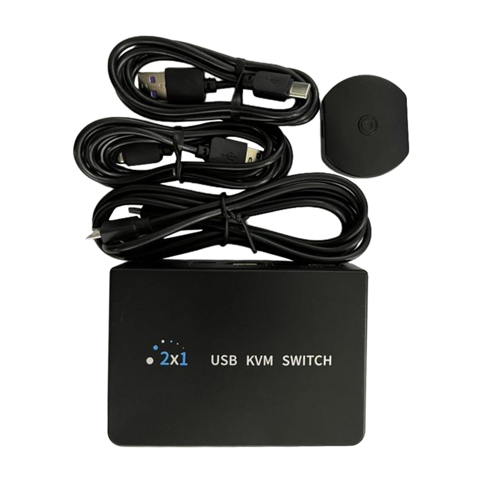 CALANDIS™ 2xUSB 2.0 KVM Switch 2 Port with USB Cable for Mouse Keyboard Monitor Sharing | Computer Cables & Connectors-picture-19