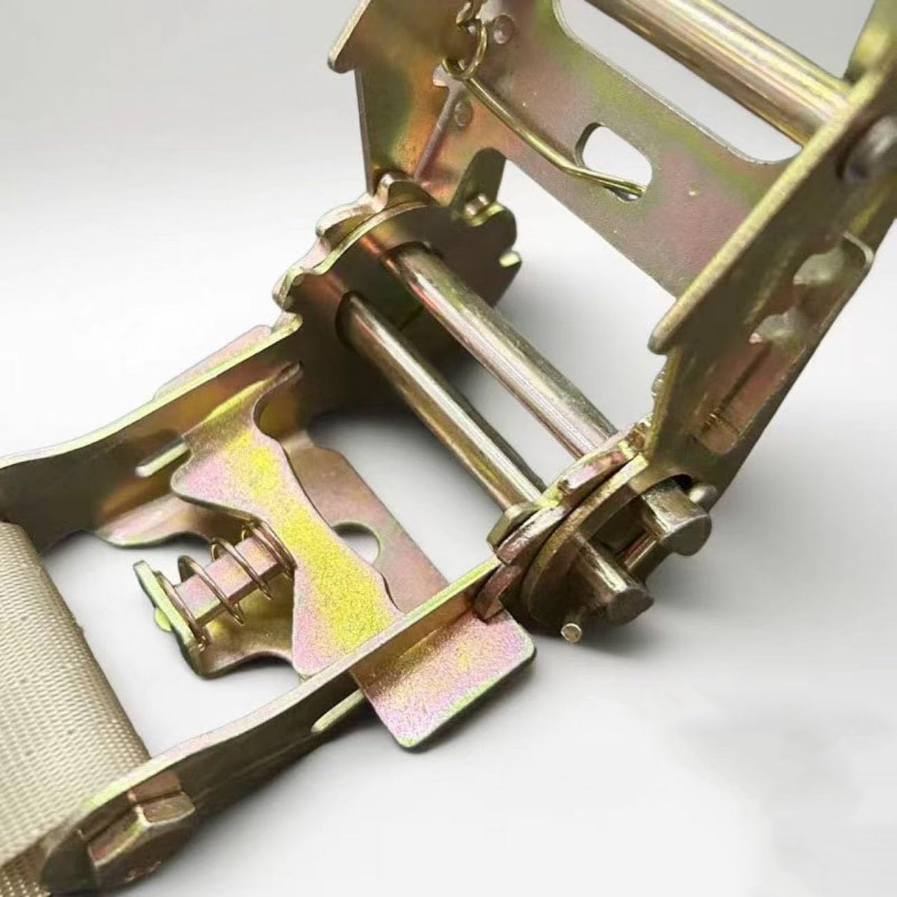 8 m di cinghie con cricchetto e gancio, cinghie di fissaggio di carico, cinghie a cricchetto con gancio, 2000 kg, cinghia di ancoraggio con serratura, cinghia di fissaggio, corda di traino per