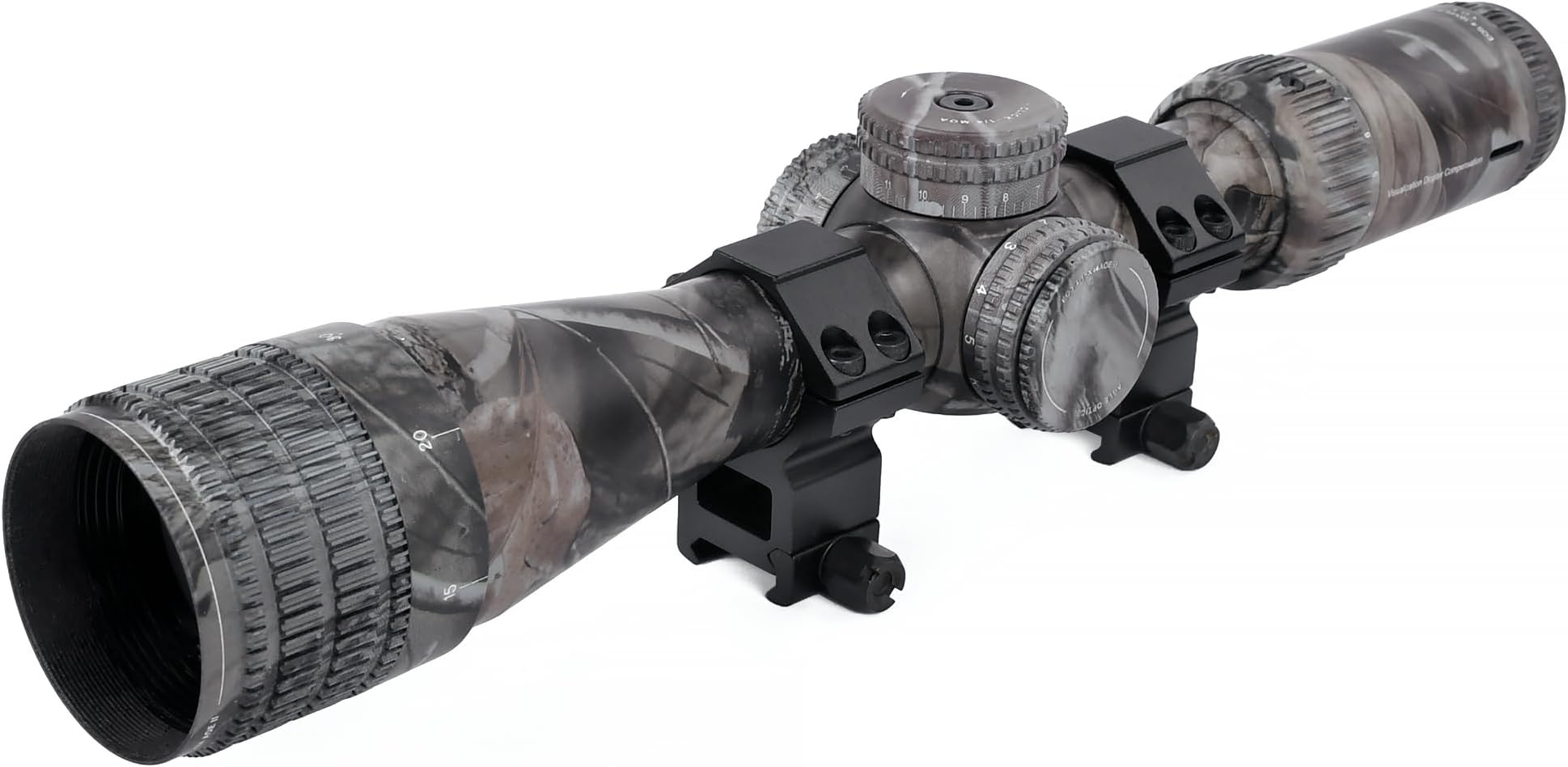 4-16X44 Hunting Rifle Scope with Multi-Coated Lenses, Tri-Color Illuminated Reticle and AO Adjustment(MT4-16X44CM)