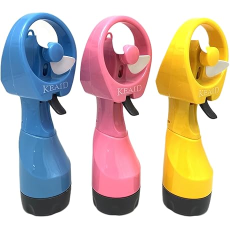 Misting Spray Fan: Portable Handheld Summer Coolers for a Refreshing Breeze