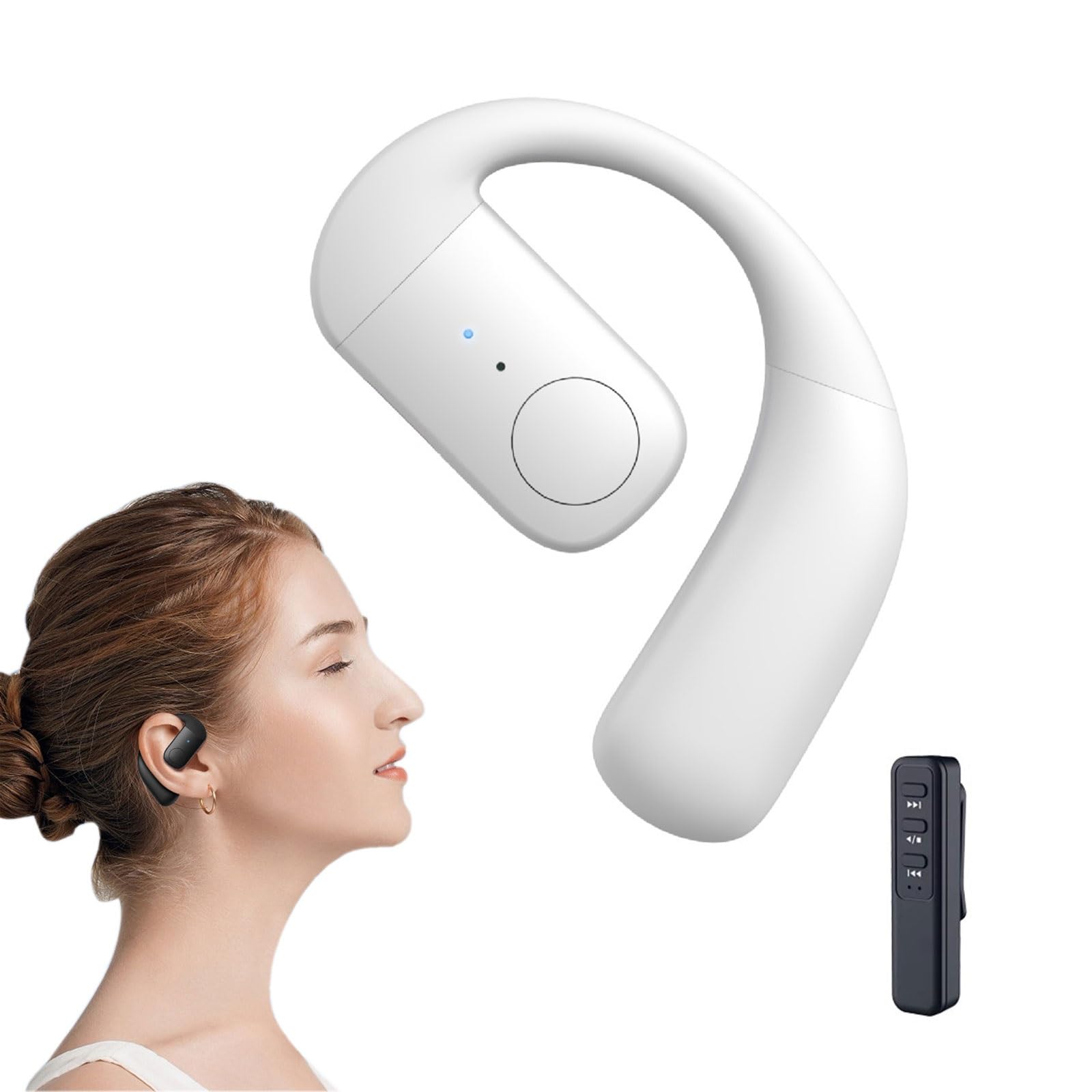 【新品】骨伝導集音器　イヤホン Amazon.co.jp: 骨伝導 集音器イヤホンしゅうおんき 骨伝導集音器