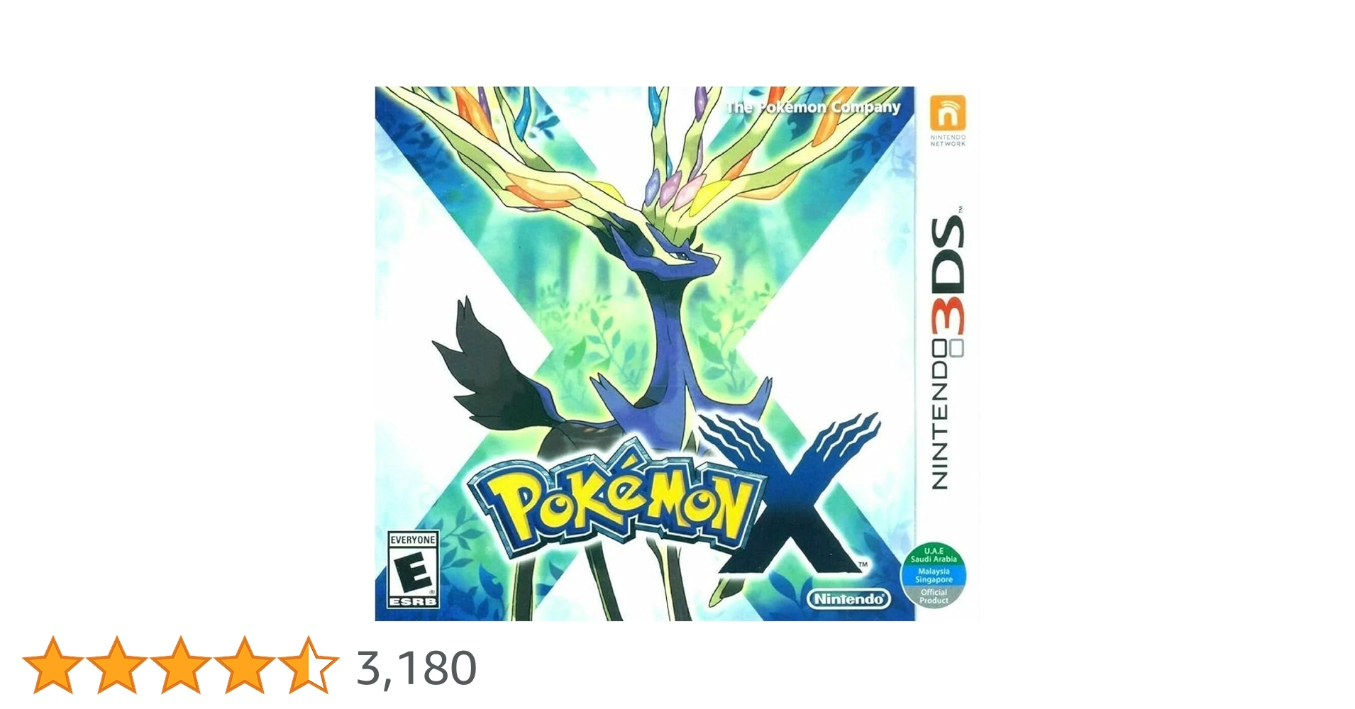 ポケモンX 欧州版 Nintendo 3DS 海外版 ポケットモンスター Amazon.co.jp: Pokemon X (輸入版): ミュージック