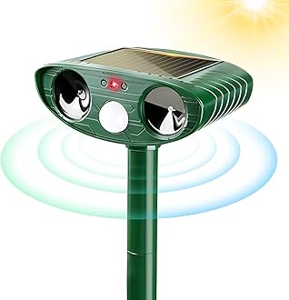 (Amazon.co.jp Limited) Sudsty Cat Repellent Ultrasonic Solar Charging, Animal Repellent, Bird Repellent, Popular Edition, Dog Repellent, Cat Repellent, Ultrasonic Mouse Repellent, 13K - 45K HZ