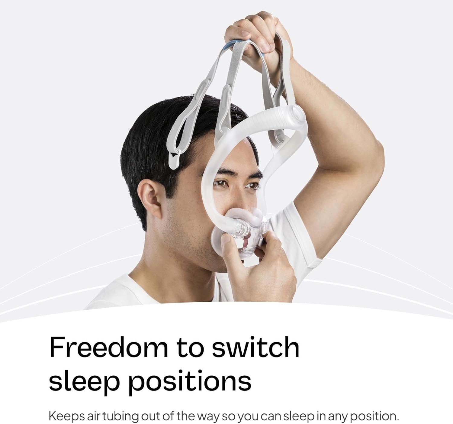 Resmed AirFit F30i Standard Frame System - for Full-Face CPAP Mask - Replacement CPAP Accessories - Without Headgear - Wide - Image 4