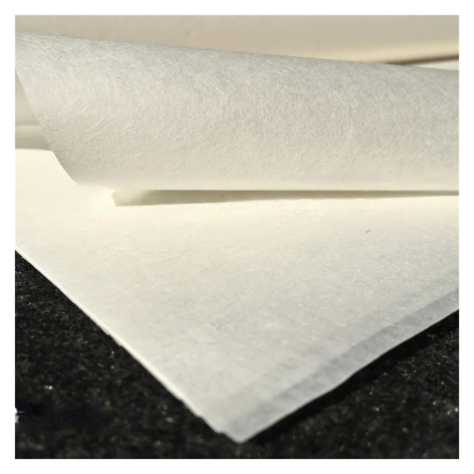 CSFFA Papier morwowy pół dojrzały papier Xuan zagęścić ręcznie kaligrafia papierowy pędzelek do zdobień chińska kaligrafia Frehand papier do rysowania(A,97 x 180 cm)