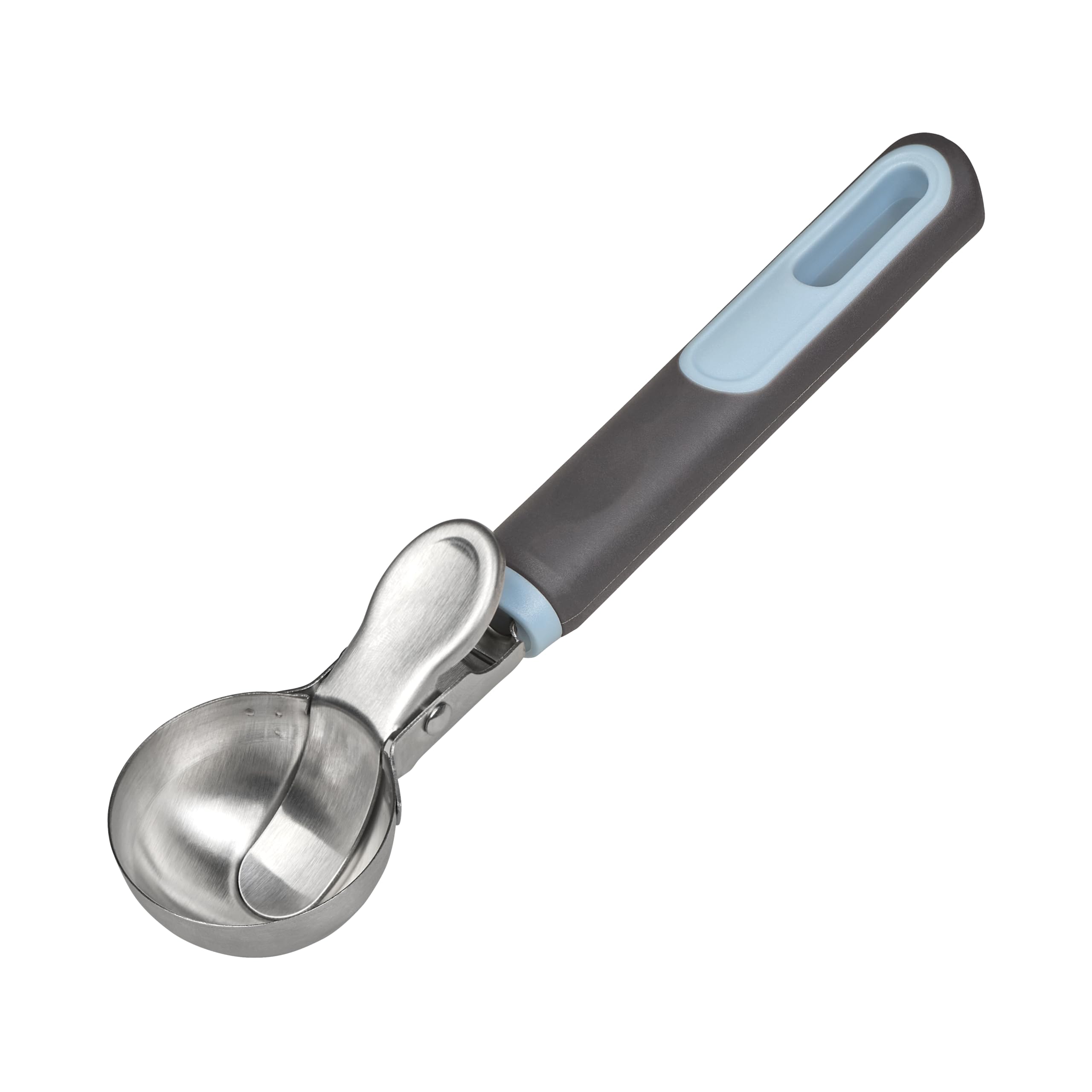 Chef Aid Ice Cream Scoop, Soft Grip Handle, Ergonomic Thumb Grip for Comfort & Control, Durable Kitchen Utensil for Everyday Cooking Tasks
